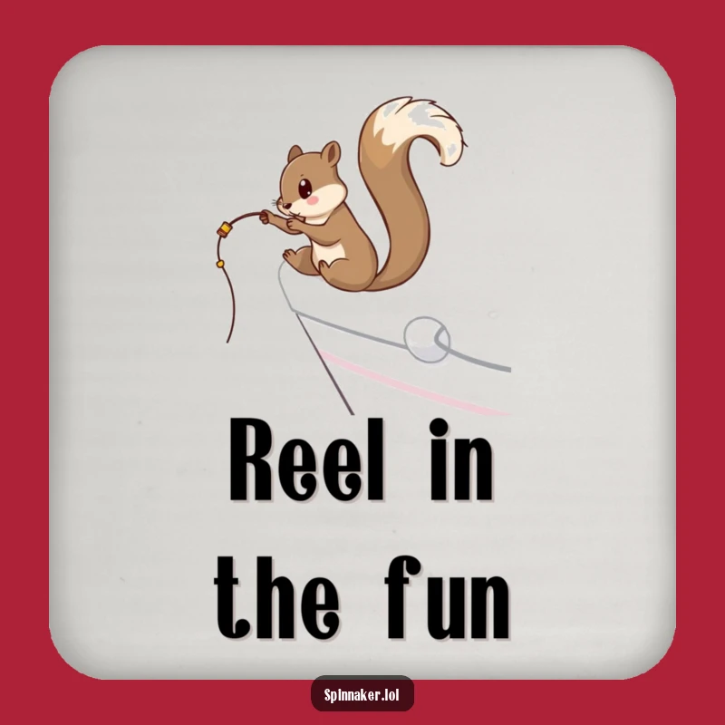 Funny Squirrel Yacht Coasters: Protect Surfaces with Quirky Charm, Ideal Funny Gift