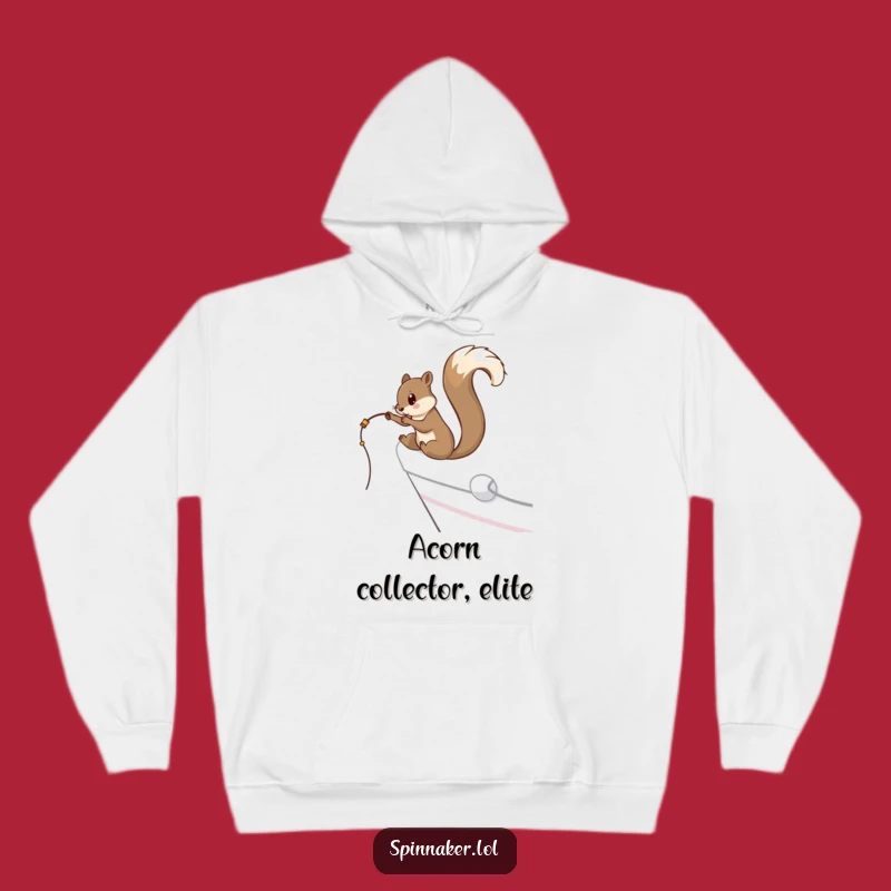Cozy Funny Squirrel Yacht Hoodie: Warm Nautical Vibes, Perfect Funny Gift